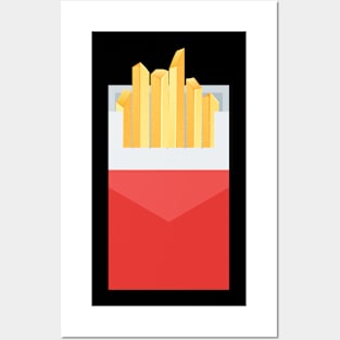 Ciga... french fries Posters and Art